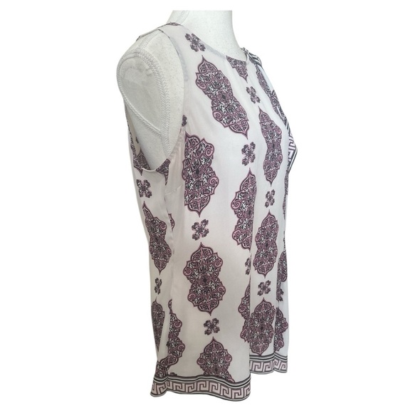 White House Black Market Asymmetrical Tunic Size Medium - Picture 4 of 10